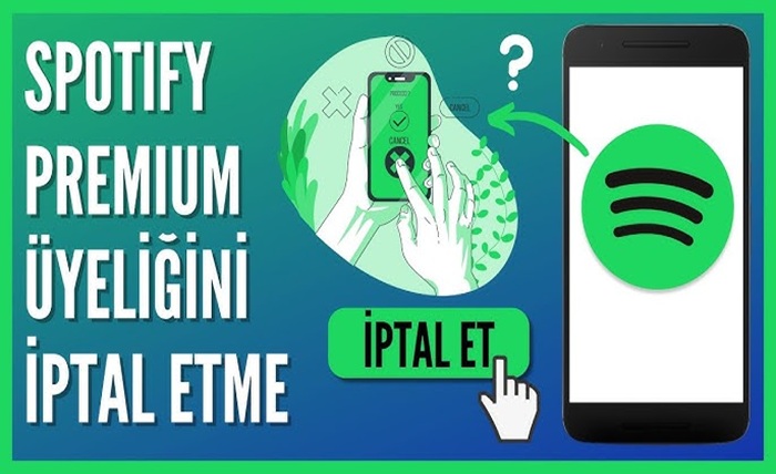 spotify üyelik iptali
